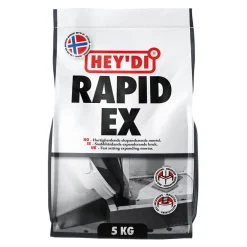 Expanderbetong Heydi Rapid Ex Grå 5 kg
