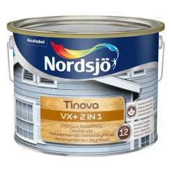 Fasadfärg Nordsjö Tinova VX+ 2in1 Svart