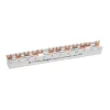 Fasskena Hager 4-polig 16 mm2 12 Moduler för 6 st PSA L1+N L2+N L3+N
