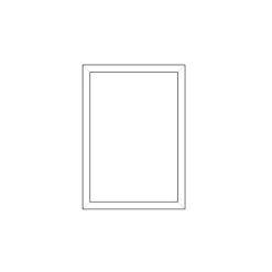 Fast Fönster NorDan HelAlu 3-Glas Aluminium