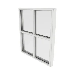 Fast Fönster Outline 3-Glas Aluminium