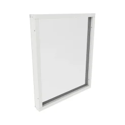 Fast Fönster Outline 3-Glas Aluminium