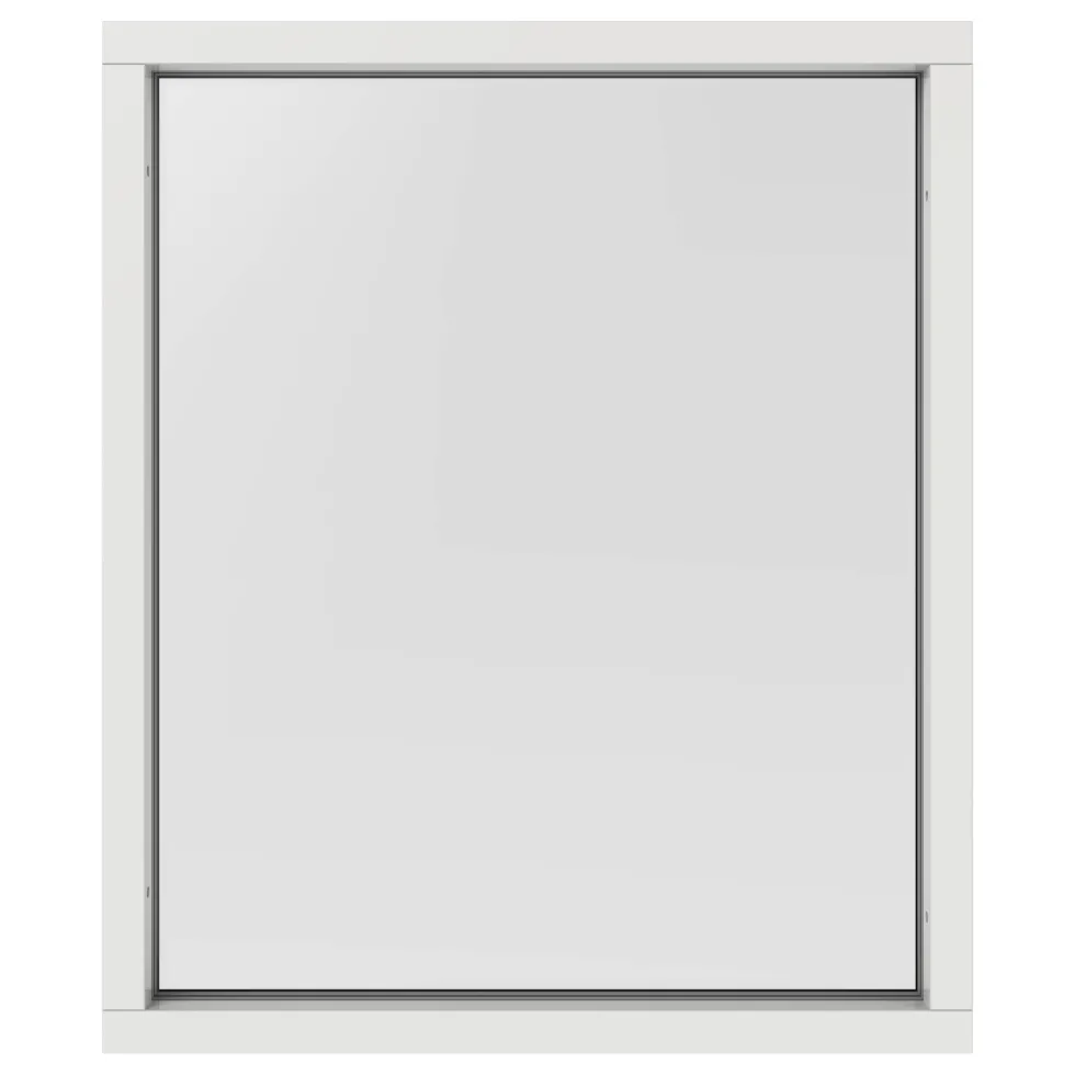 Fast Fönster Outline 3-Glas Aluminium