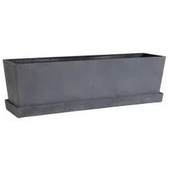 Fat Greenline Michelangelo 60x15 Antracit Till Krukor