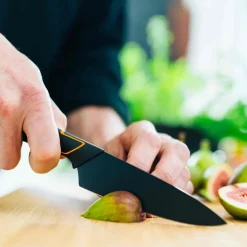 Fiskars Debakniv Edge 12 cm – Japansk Kockkniv för Fisk & Grönsaker