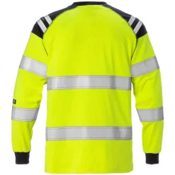 Flamskyddad T-shirt Fristads Långärmad 7077 TFLH Klass 3