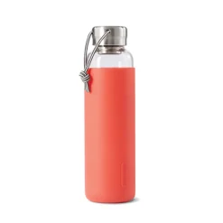 Flaska black+blum Glas Rubber 600 ml Campingvattenflaska