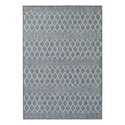 Flatvävd Matta KM Carpets Madrid Bell Grå