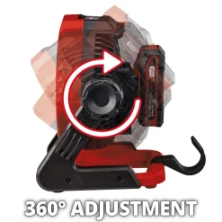 Fläkt Einhell GE-CF 18/2200 Li - Solo Sladdlös utan Batteri