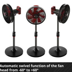 Fläkt Einhell GE-CF 18/320 P Li-Solo Sladdlös utan Batteri