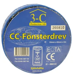 Fönsterdrev 3-C CC Självhäftande