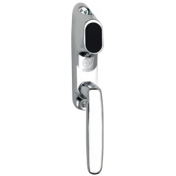 Fönsterhandtag Millers Oval Cylinder RaktMatt Krom