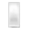 Fönster Landskap 90x180 cm Härdat Glas Vitmålat