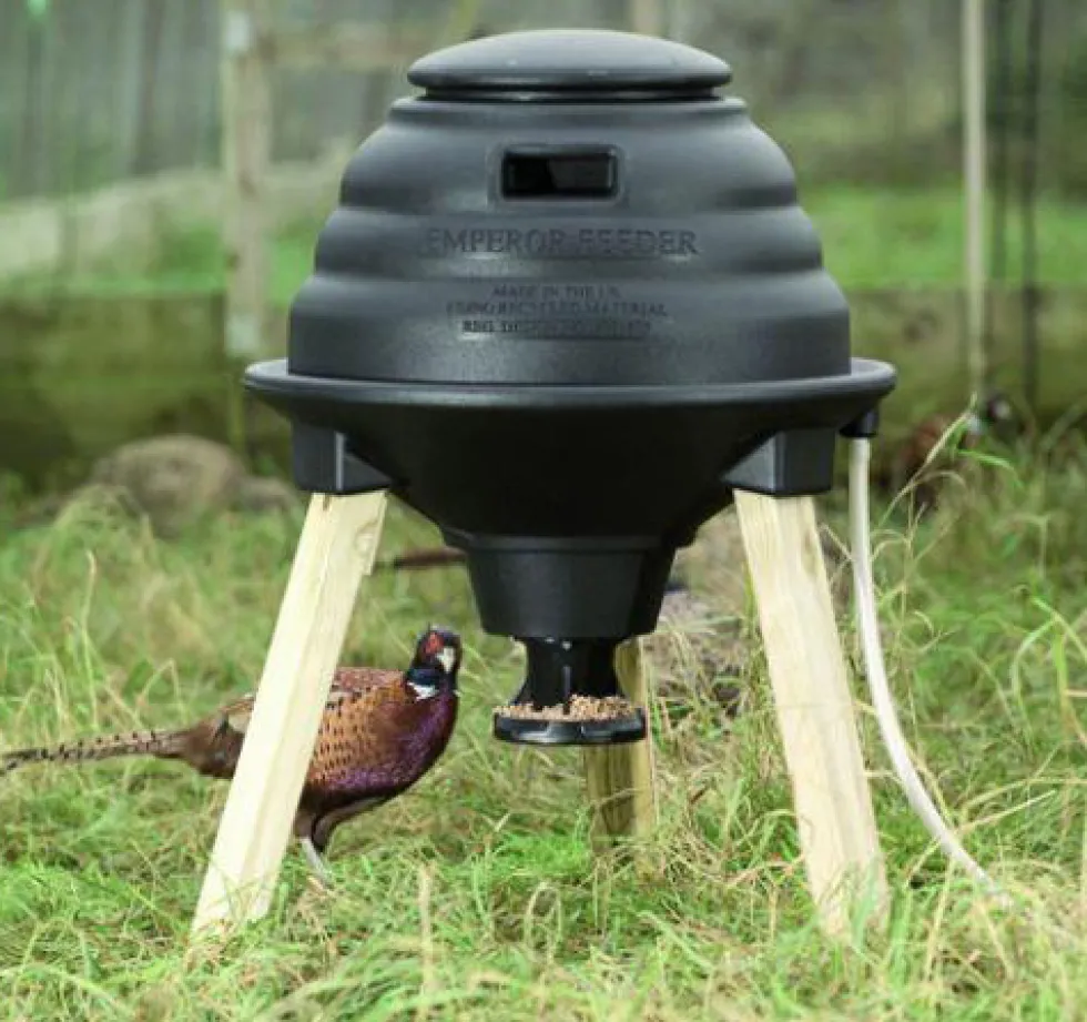 Foderautomat Ryom PRO för Viltfågel 70 l