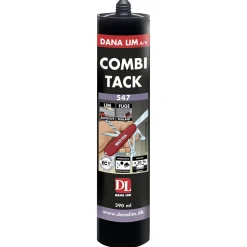 Fogmassa Danalim Lim & Fog 547 Combi Tack Svart 290 ml MS-hybrid polymer