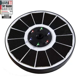 Fontän Heissner Flytande Soldriven 150 l/tim med Batteri