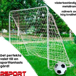 Fotbollsmål Prosport Official 2-pack 366 x 183 cm