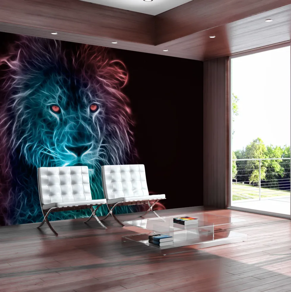 Fototapet Arkiio Abstract Lion Rainbow