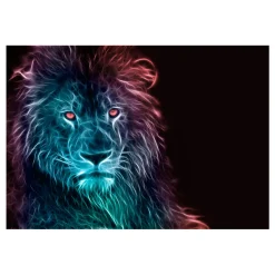 Fototapet Arkiio Abstract Lion Rainbow