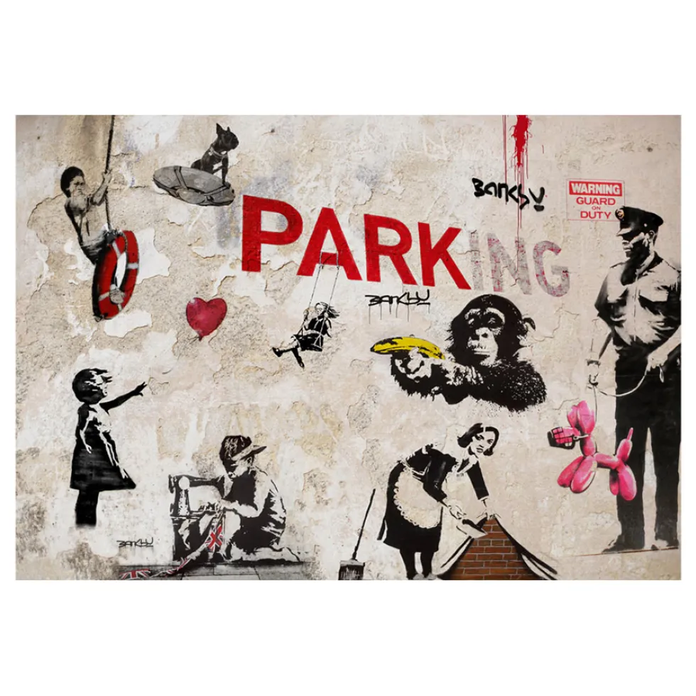 Fototapet Arkiio Banksy Graffiti Collage