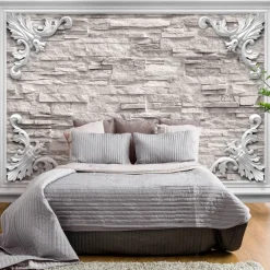 Fototapet Arkiio Brick In The Frame Beige