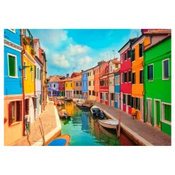 Fototapet Arkiio Colorful Canal In Burano
