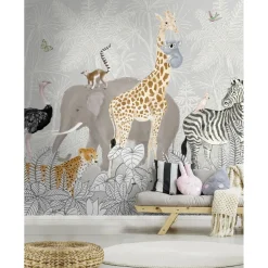 Fototapet Art for the Home Barnens Djungel