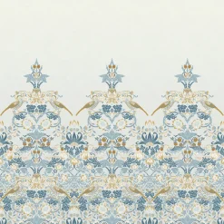Fototapet William Morris At Home Strawberry Thief Soft Blue
