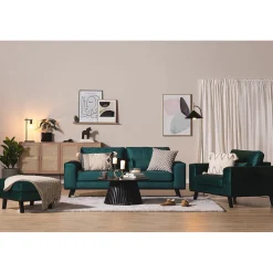 Fotpall Scandinavian Choice Copenhagen SammetGrön