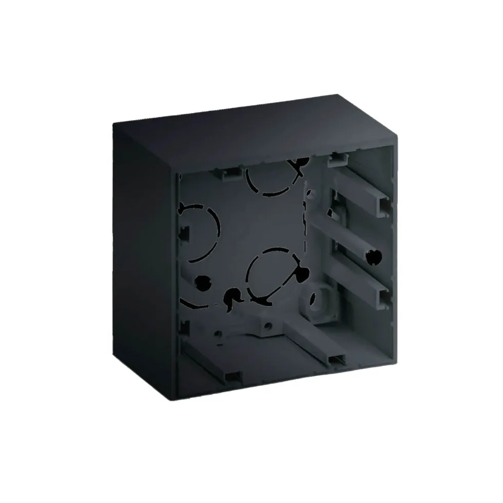 Förhöjningsram Hager 1-fack 45 mm S.1