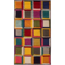 Friezematta Flair Rugs Waltz Flerfärgad