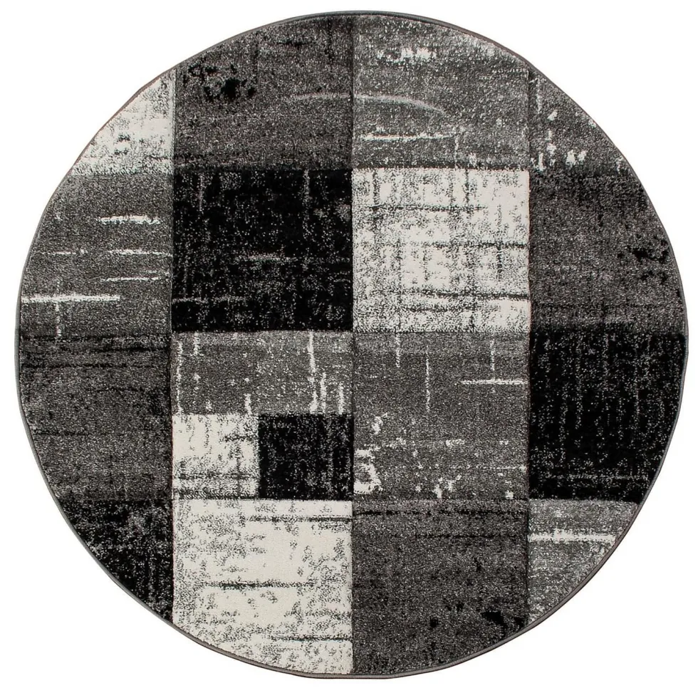 Friezematta KM Carpets London Square Rund
