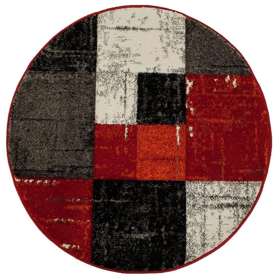Friezematta KM Carpets London Square Rund
