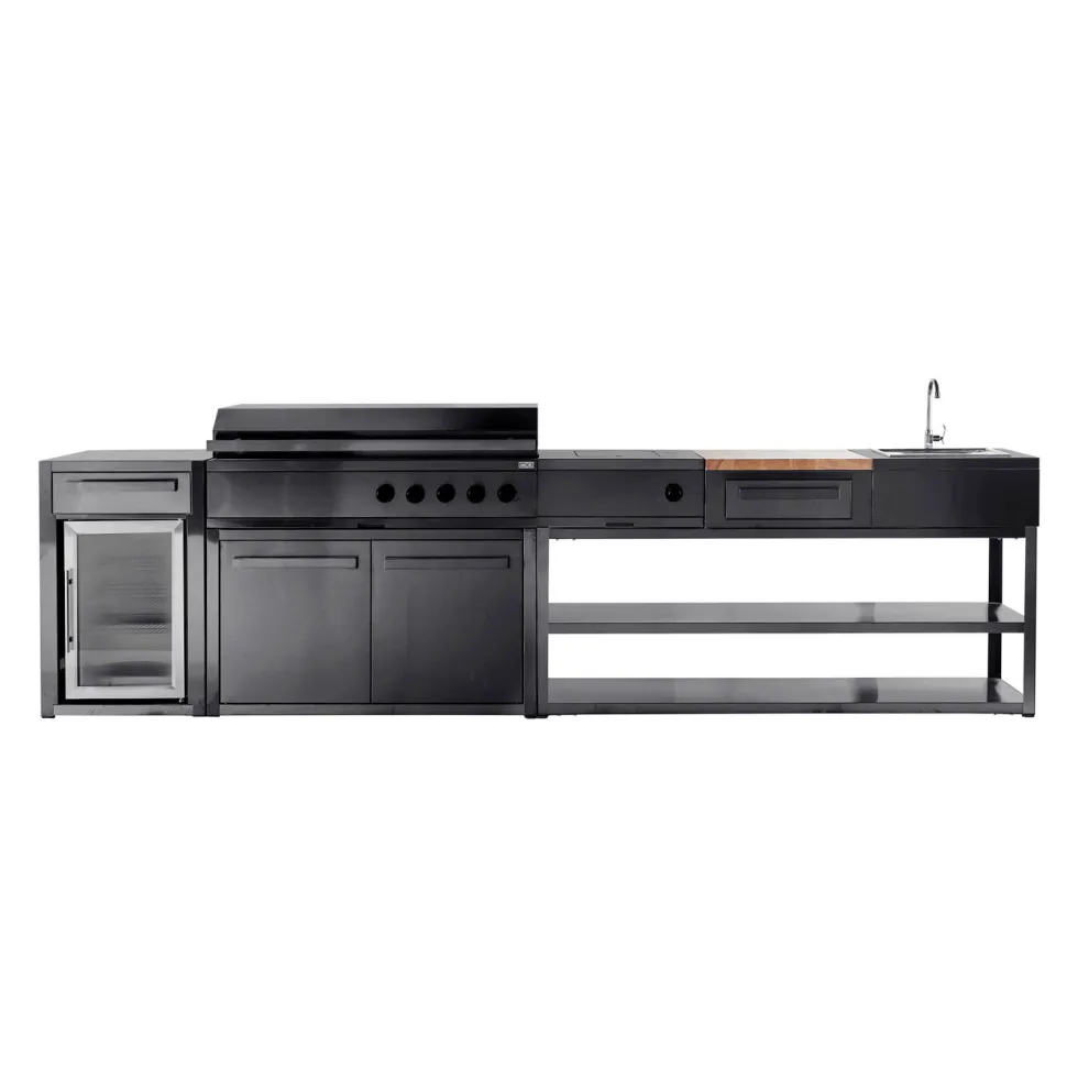 Fristående Kylskåp MyOutdoorKitchen Nordic LineSvart