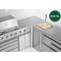 Fristående Utekök Myoutdoorkitchen Stainless Collection Sacramento