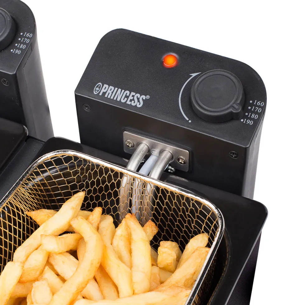 Fritös Princess Dubbel 2x3 L 2x1800W
