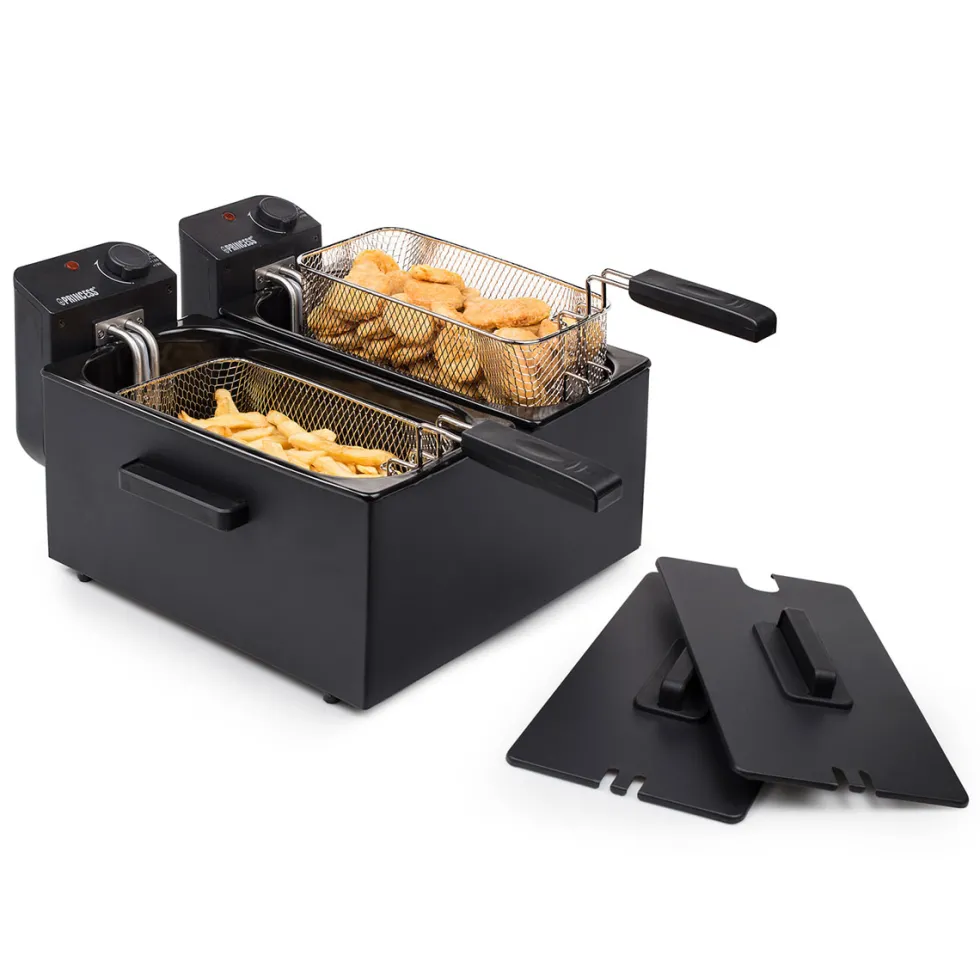 Fritös Princess Dubbel 2x3 L 2x1800W