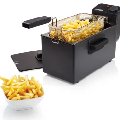 Fritös Princess 3l Rostfritt Stål Svart