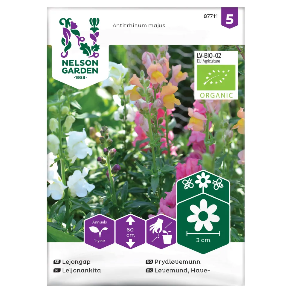 Frö Lejongap Nelson Garden Mix Eko