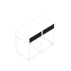 Frontpanel Skotte Kitchen 538 Svart 180 mm Till Utekök