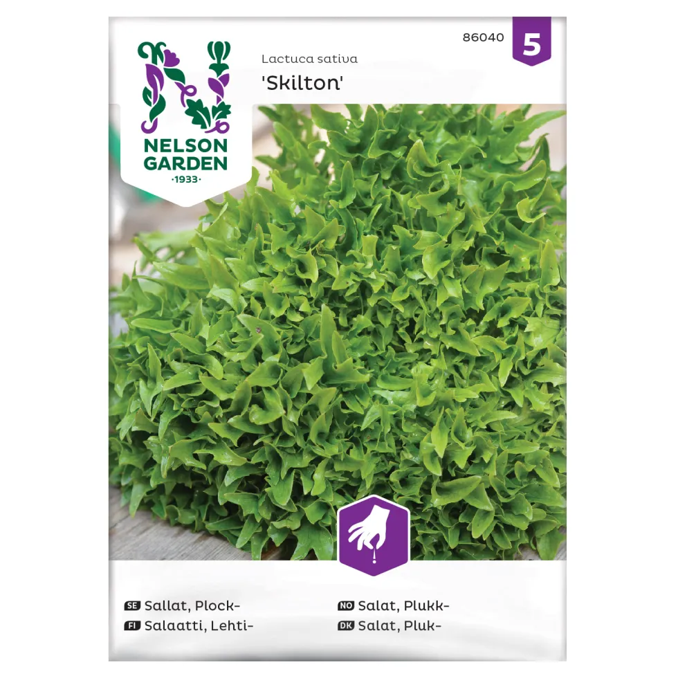 Frö Plocksallat Nelson Garden Skilton