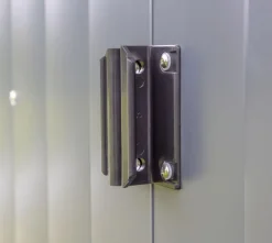 Förråd gop Trenix Antracit 10,7 m² Redskapsbod Byggsats i Stål