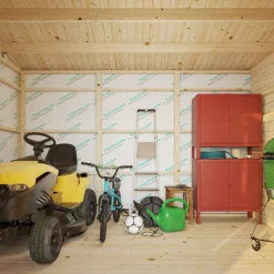 Förråd Palmako Olaf 16,9 m² Redskapsbod i Trä med Sadeltak