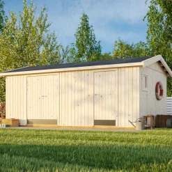 Förråd Palmako Olaf 16,9 m² Redskapsbod i Trä med Sadeltak