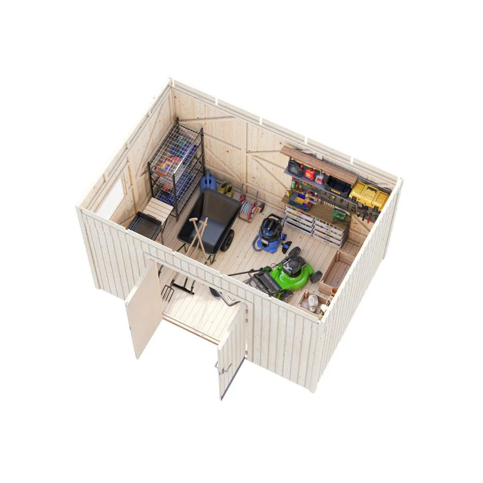 Förråd Palmako Stig 8,4 m2 (inv. 8,2 m2)