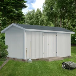 Förråd Vibostugan Finnstorp 10m² Redskapsbod i Trä med Sadeltak