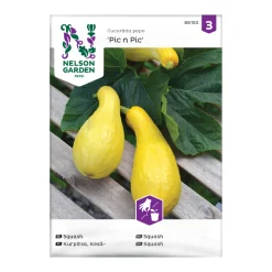 Frö Squash Nelson Garden Pic n Pic Gul