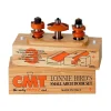 Frässet CMT Orange Tools Luckor 3 delar 12,7-22,2 mm K8