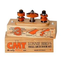 Frässet CMT Orange Tools Luckor 3 delar 12,7-22,2 mm K8