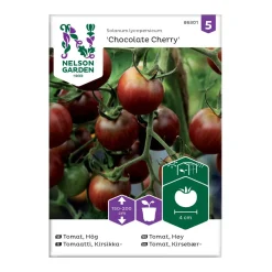 Frö Tomat Nelson Garden Chocolate Cherry Hög